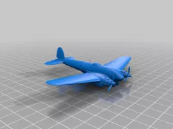 German Medium Bomber Heinkel He 111