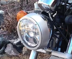 GZ250 LED headlight adapter