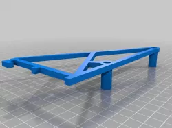 Ikea Skadis Spool Holder - Simple and fast printed - Upside down edition