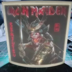 Iron Maiden - Senjutsu Color Lithophane
