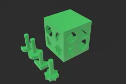 Juego encajables adaptado