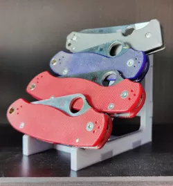 Knife display stand (folded)