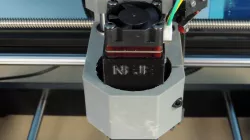 Laser mount & adapter for CNC 3018