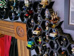 LEGO Dimensions Figure Hexagon Wall Display