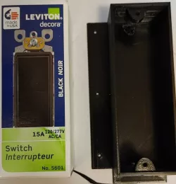 Leviton Light Switch box