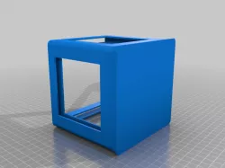 Lithophane night light holder
