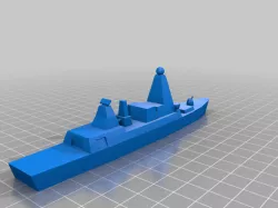 Low-poly Type 45 Destroyer (Remix)