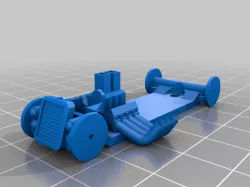 Lowered Bone Shaker Chassis w/engine