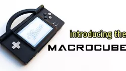 MacroCube handle for GameBoy Macro (Nintendo DS Lite)