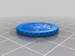 Mandalorian Imperial Credits Coin