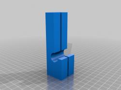 3D Printable Line block (Mason line) by Simon Holmes