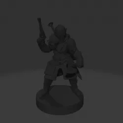 Medieval Mandalorian Miniature Remix