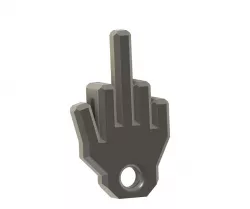 middle finger key  holder
