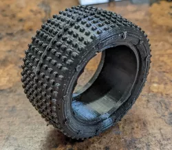 Mini-B Rear Tire Mold - Square Pin Tread