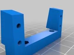 Mini-t 2.0 Hackfab Servo mount for Futaba 1/12 servo 