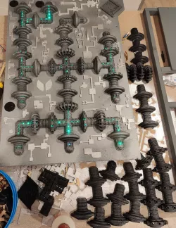 Modular Sci-fi Vane Panels
