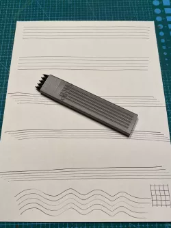 Music Staff Pen