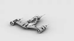 N1 Starfighter LEGO from The Book of Boba Fett/ The Mandalorian