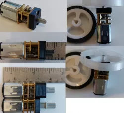 N20 Gear Motor Shaft Bearing Reinforcement