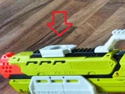 Nerf Rival Saturn Speed Loader and 11 shot Tube