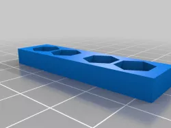 Nertrack sliding rails nut fixture