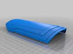 New captain American Sam Wilson 3D printed backpack and Gauntlet