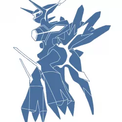 Origin Dialga stencil