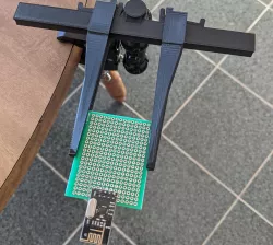 PCB Vise for 1/4"-20 camera mount