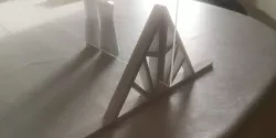 Plexiglass screen holder 3mm 