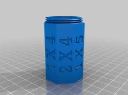 Portable "Shitty" Card Game Turn Counter