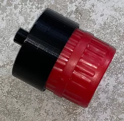 PVC Pipe Hand Deburring Tool to Drill Adapter