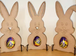 Rabbit Egg Holder .DXF
