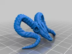 Ram Skull Sculpture