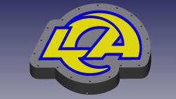 printable nfl logo rams 3D Models | Page 1 | STLFinder