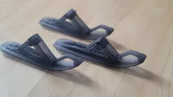 RC Plane Winter Ski's