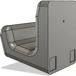 Rifle wall hanger or like