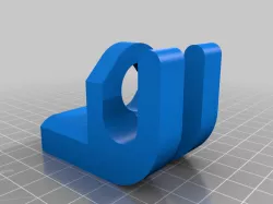 Robust Universal Airbrush Holder for IKEA TERTIAL HEKTAR desk clamp  