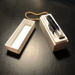 SD Card holder with lid