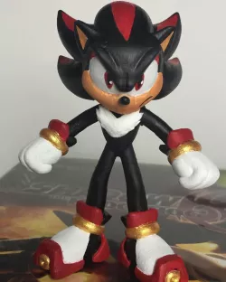 Shadow the hedgehog fanart figure