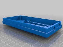 Sonoff basic enclosure attached Ender 3 v2 Rails 