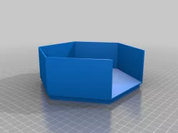 stackable hexagon storage