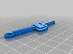 Subaru Forester Logo Badge Keychain