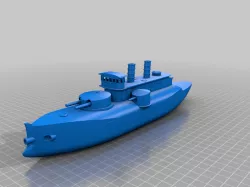Torpedo Ram "EPIC VILHELMO" Ironclad of the THUNDER CHILD class