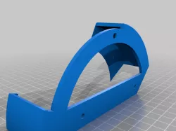 TP-Link Deco M9 Plus wall bracket half circle for small printers