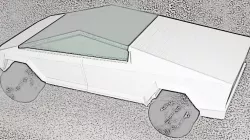 TRYC 3D PROJECT NANTGAREDIG: TESLA CYBERTRUCK