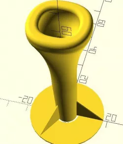 Unround parametric mouthpiece