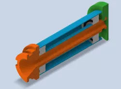 Upgraded Ender 3 V2 Filament Holder