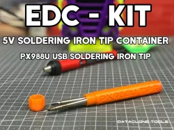 USB Soldering iron 5v Tip enclosure EDC Essential
