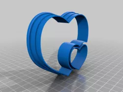 Valentines Cookie Cutter - Hearts