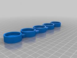 vape tank holder Coloured Metal Vape Tank Display Stands (510)
